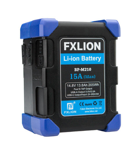 FXLION BP-M High Power V-lock batteri 14.8V, 4 x D-tap, USB-A, USB-C
