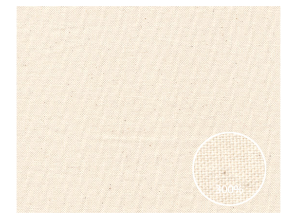 KAGU Muslin - 60m rull, 6,2m bred Natur, 200g/m2 