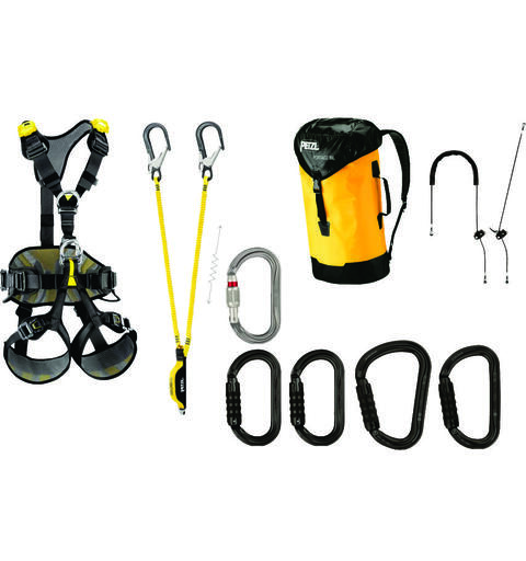 PETZL AVAO BOD FAST Selepakke, Str. 1 Komplett selepakke + støtteline