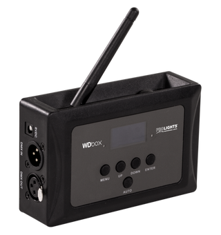 PROLIGHTS WDBOX Wireless DMX Transceiver Wireless DMX Transceiver, IN\/OUT 3-pin