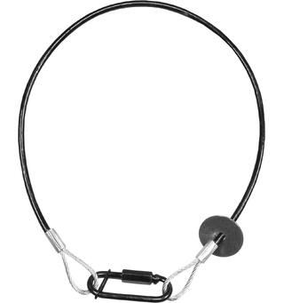 PROTRUSS RSR0630B sikkerhetswire 3mm Sort. 60 cm. SWL 25Kg. BGV C1 and DGUV