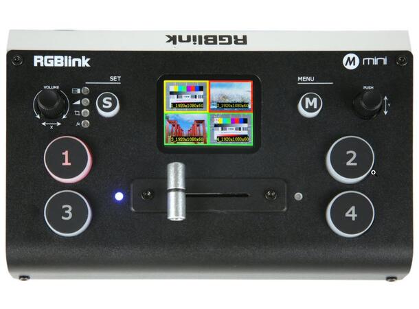 RGBlink Mini+ video mixer 4x HDMI inn, USB 3.0 & HDMI ut