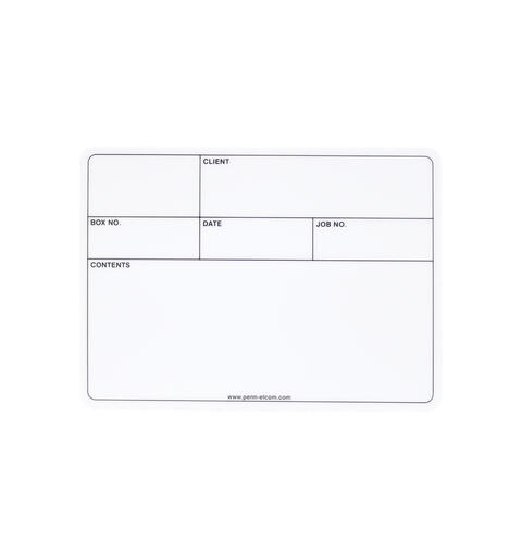 KAGU Tourlabel, selvklebende For flightcase