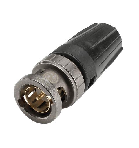 NEUTRIK NBNC75BFG7X Rear Twist UHD-SDI Krympekapasitet 1.07/5.0, Maks Ø4.7mm