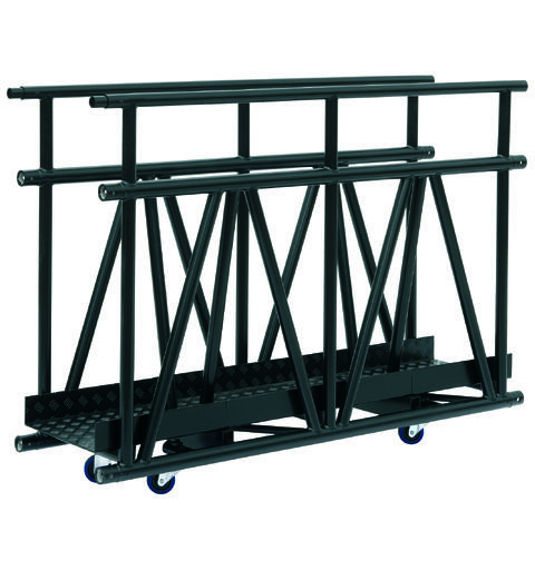 PROLYTE B100CW Catwalktruss 200cm, Alu, Ø60x6mm, M/Hjul