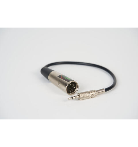 RC4 WIRELESS S3DMX5MA, Adapterkabel 3.5mm Minijack til 5-Pin XLR (Han)