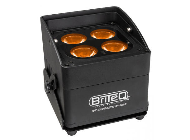 BRITEQ BT-AKKULITE IP MINI Projektor 4 x 10W RGB LED, IP65, Batteridrift 