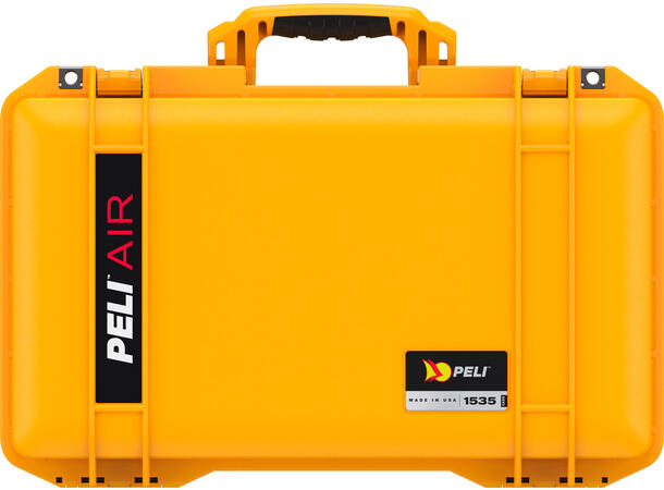 PELI™ Air 1535, Med skum, Gul Innv. mål: 518 x 285 x 183mm, Carry-on
