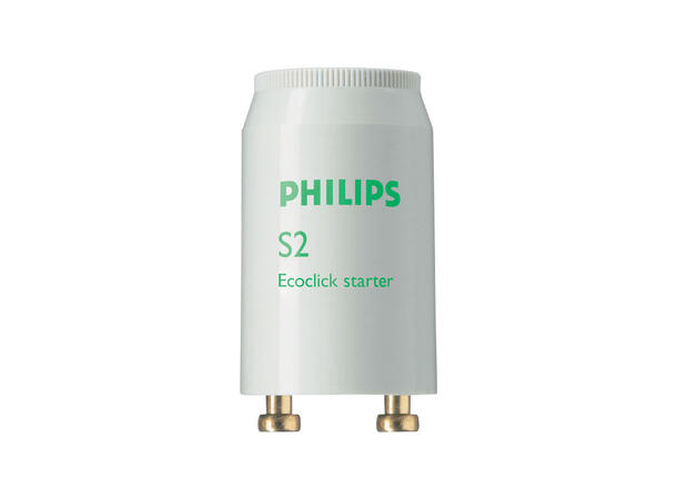 PHILIPS S2-22W  Starter til lysrør 220 - 240V, 20X25