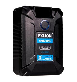 FXLION V-lock Nano One batteri 14.8V, 50Wh. D-tap, USB-A, USB-C inn/ut