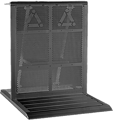 PROLYTE BAR-30 Barrikademodul 100cm, Sort M/Prolyte Logo