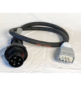 STAGESMARTS C-CAB-63A input kabel CEE 63A til Harting 63A