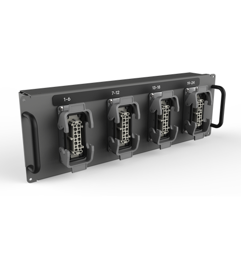 STAGESMARTS Utgangsmodul 4 x 16P HART. For C72TV. DIN 15765 kobling