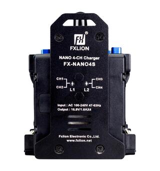 FXLION Nano Quad charger Lader for 4 stk. Nano batterier