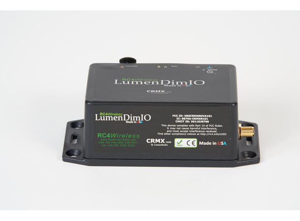 RC4 WIRELESS LUMENDIMIO Transciever LumenRadio CRMX Transceiver, 5 pin XLR 