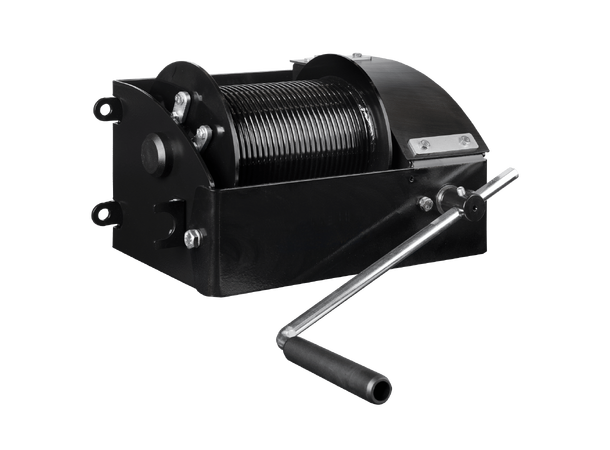 GEBUWIN Teater vinsj, Manuell Veggmontert, EN-17206 black ELL 300kg 