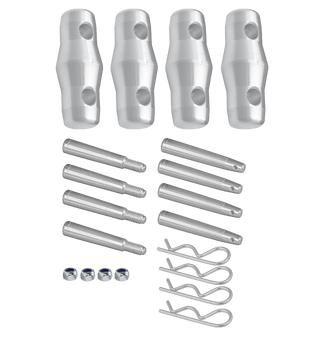 PROLYTE Koblingskit C52T Mutter/R-Klips Kon, Spigot, R-Klips og  Mutter