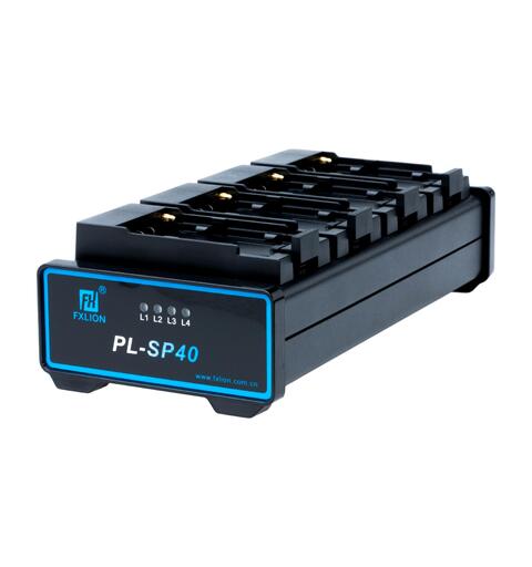 FXLION PL-SP40 quad lader for NP-F/D54 For Sony NP-F og Panasonic D54 serie