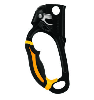 PETZL ASCENSION ASCENDER L Tauklemme Venstrehendt, sort, for 8-13mm tau