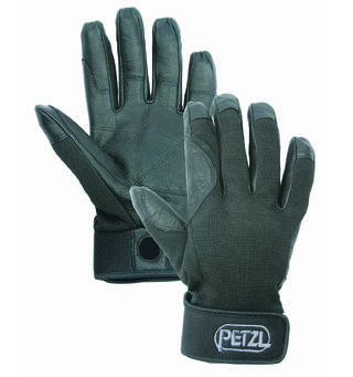 PETZL CORDEX Hansker, Sort X-Large