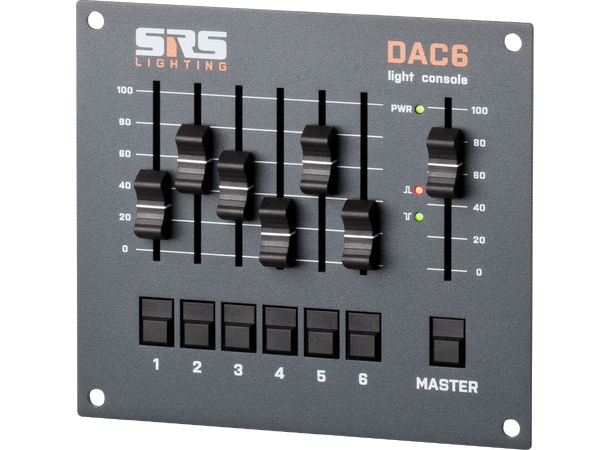 SRS DAC6-W Faderkontroller 6 kanaler Wago tilkobling