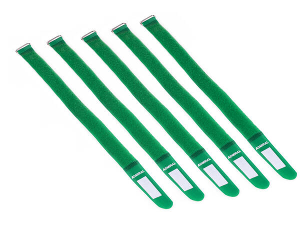 ADMIRAL Cable wrap 38cm green 5 pieces