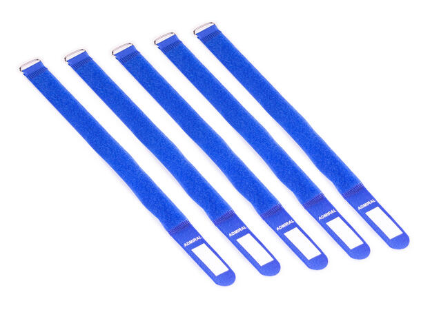 ADMIRAL Cable wrap 38cm blue 5 pieces