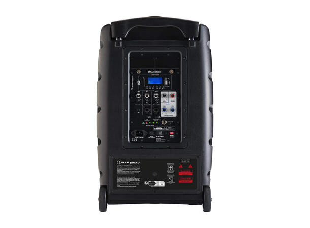 AUDIOPHONY RACER250 Portabelt lydanlegg 250W, 12", Bluetooth 5.0, Batteridrift