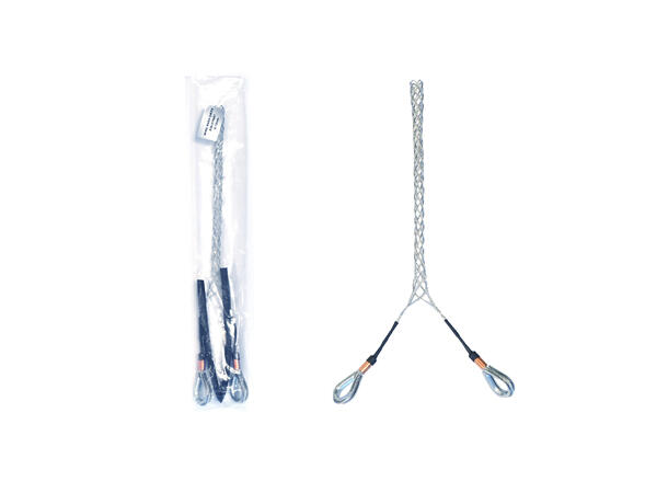 PSRIG Galvanized Cable Support Grip with double eye. 6-12mm 