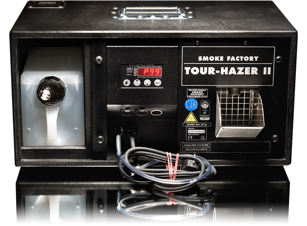 SMOKE FACTORY Tour Hazer II "Boxed" 1500W, for 3L tank, Case