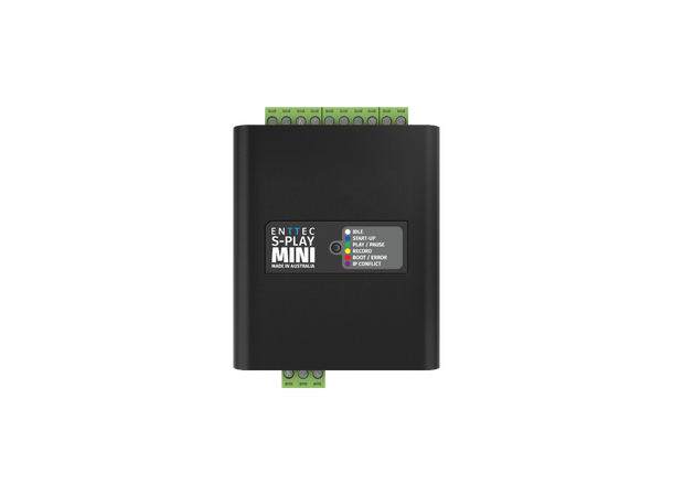 ENTTEC S-PLAY Nano Smart Player DMX/Art-Net recorder, DIN, Ethernet PoE