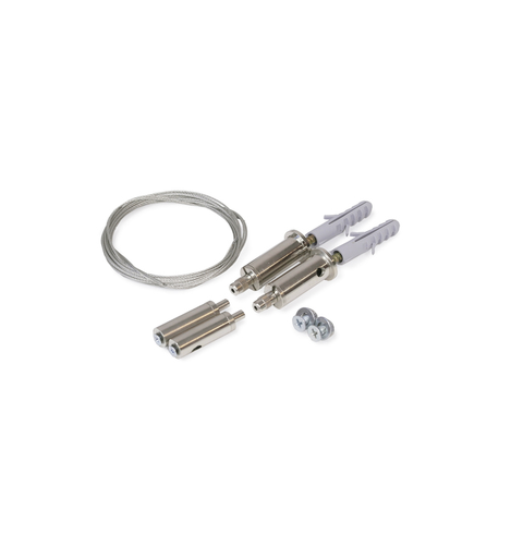 TOPMET Sling for mounting 2pcs, 150cm, Chrome
