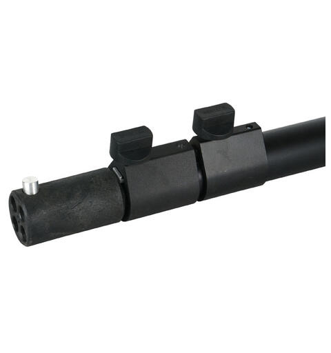 WENTEX 89331 Telescopic upright - 3way 180(h)-->420(h)cm, Black (powder coated)