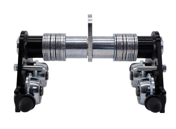 PSRIG Beam trolley, 1000kg Sort, flensbredde 50 -226mm 