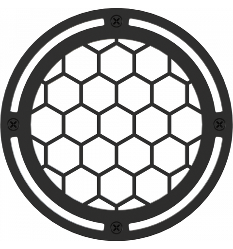 PROLIGHTS ECLPENDSHLOUVREBK Honeycomb Passer ECLPENDANTS, Sort
