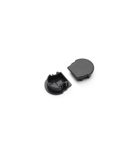 TOPMET End cap UNI12 BCD/U 20stk, Sort