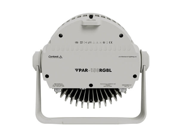 CONTEST VPAR-150 LED PAR IP66 18 x 20W RGBL LED, 25°, Hvit
