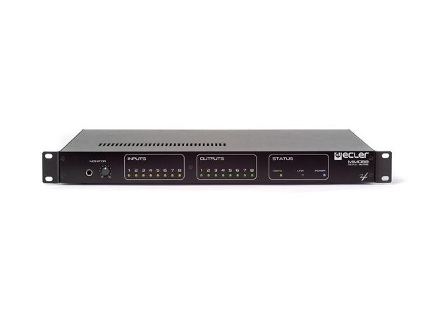 ECLER MIMO88 Digital matrise 8 x 8 Analouge, DSP 