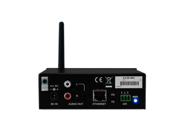 ECLER PLAYER ZERO Audio Player Streaming server, DLNA, AirPlay 
