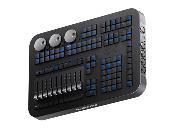 AVOLITES T3 & A3+ Bundle 16 Univers, 4 DMX, 10 fadere, USB, Prism 