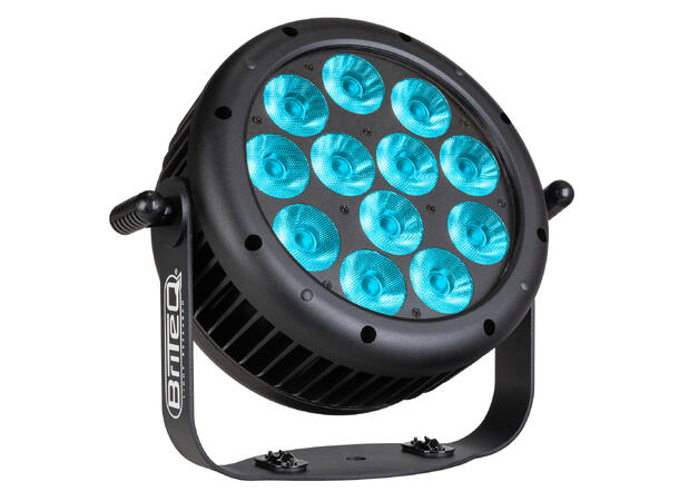 BRITEQ BTI-Flatpar 12 LED Par, IP65 12 x 20W RGBAL LED, 17°, WDMX 