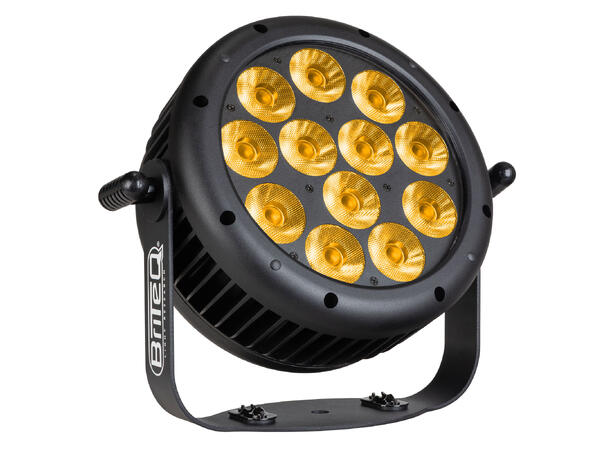 BRITEQ BTI-Flatpar 12 LED Par, IP65 12 x 20W RGBAL LED, 17°, WDMX 
