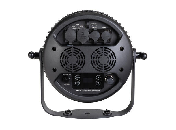 BRITEQ BTI-Flatpar 12 LED Par, IP65 12 x 20W RGBAL LED, 17°, WDMX 