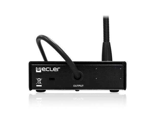 ECLER MPAGE1r Paging-stasjon 1-zone, phantom mic input 