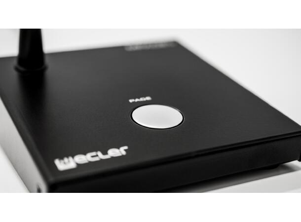 ECLER MPAGE1r Paging-stasjon 1-zone, phantom mic input 