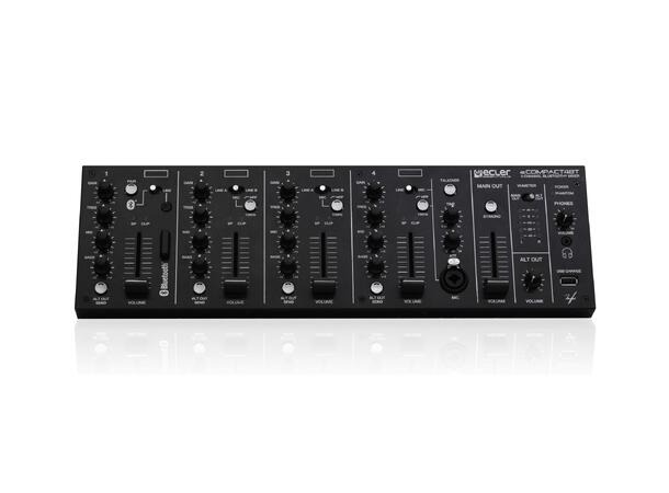 ECLER eCOMPACT4BT Rackmikser 4 In, Bluetooth, 4U 