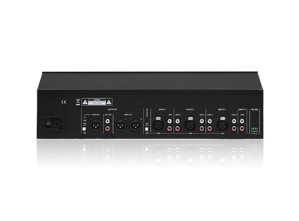 ECLER eCOMPACT4BT Rackmikser 4 In, Bluetooth, 4U 