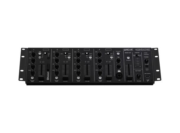 ECLER eCOMPACT4BT Rackmikser 4 In, Bluetooth, 4U 
