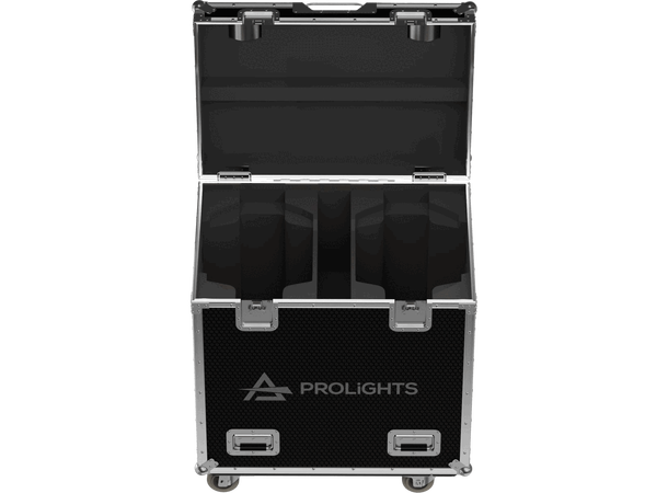 PROLIGHTS FCLMUSEP70 Flight case for 2 pcs of MUSEP70CTP 