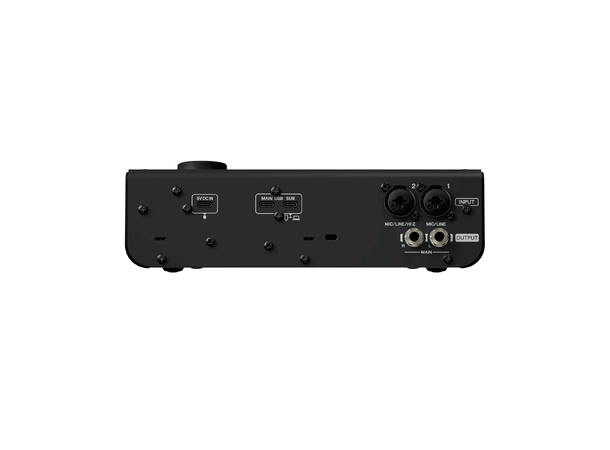 YAMAHA URX22 Lydkort 4 Inn, 2 Ut, USB-C, Touch, Sort 